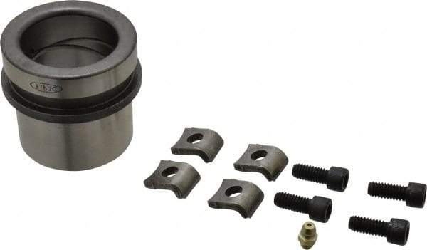 Dayton Lamina - 1-3/4" ID x 2-3/8" OAL, Steel, Die & Mold Shoulder Bushing - Short Shoulder, 2-1/2" Bottom OD, 2-1/4" Top OD, 2.658" Collar OD, 1" Under Collar, 1-3/8" Above Collar - Industrial Tool & Supply