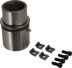 Dayton Lamina - 2" ID x 4-5/8" OAL, Steel, Die & Mold Shoulder Bushing - Extra Long Shoulder, 2.909" Bottom OD, 2-1/2" Top OD, 3.064" Collar OD, 3" Under Collar, 1-5/8" Above Collar - Industrial Tool & Supply