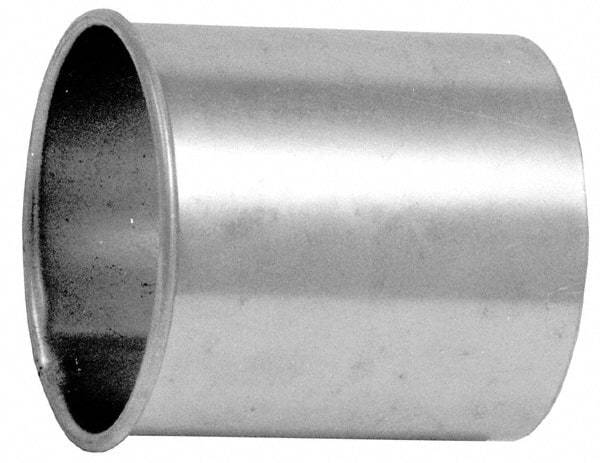 Made in USA - 6" ID Galvanized Duct Adapter - 4" Long, 22 Gage - Industrial Tool & Supply