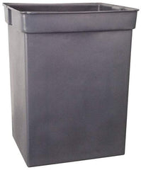 Rubbermaid - 42 Gal Rectangle Plastic Rigid Trash Can Liner - 23-1/4" Long x 20-1/4" Wide x 29" High, Compatible with Container Series Glutton - Industrial Tool & Supply