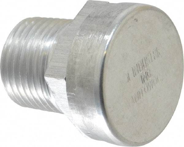 LDI Industries - 1/2 Thread, Aluminum, Protected Vent - 1-5/16" High, 1-1/4" Hex Flats Diam - Industrial Tool & Supply