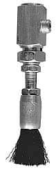 LDI Industries - 1" Width/Diam, Oil Reservoir Lubrication Brushes - 1-5/8" Bristle Length, 4-7/8" Length Under Mounting Thread, Straight Shank - Industrial Tool & Supply