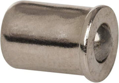 Gits - Steel, Zinc Plated, Plain Drive One Piece, Ball Valve Oil Hole Cover - 0.190-0.192" Drive Diam, 3/16" Drive-In Hole Diam, 1/4" Drive Length, 9/32" Overall Height - Industrial Tool & Supply