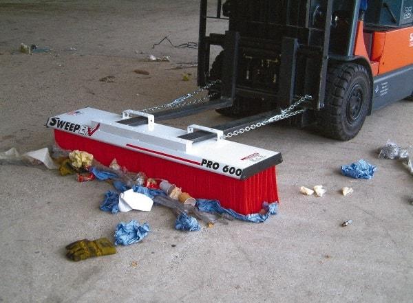 Sweepex - 60" Wide Sweeper Fork Lift - 60 Inch Wide Broom - Industrial Tool & Supply