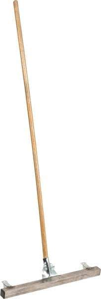 Mag-Mate - 18" Long Push Magnetic Sweeper with Wheels - 3/4" Wide x 3" High x 38" Long, 1-1/4" Wheel Diam, 3/4" Clearance - Industrial Tool & Supply