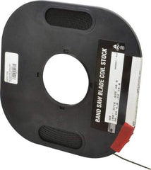 M.K. MORSE - 3/16" x 100' x 0.025" Carbon Steel Band Saw Blade Coil Stock - 10 TPI, Toothed Edge, Raker Set, Flexible Back, Constant Pitch, - Industrial Tool & Supply