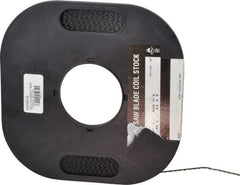 M.K. MORSE - 1/4" x 100' x 0.025" Carbon Steel Band Saw Blade Coil Stock - 4 TPI, Toothed Edge, Skip Form, Raker Set, Flexible Back, Constant Pitch, - Industrial Tool & Supply