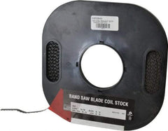 M.K. MORSE - 3/8" x 100' x 0.025" Carbon Steel Band Saw Blade Coil Stock - 4 TPI, Toothed Edge, Skip Form, Raker Set, Flexible Back, Constant Pitch, - Industrial Tool & Supply