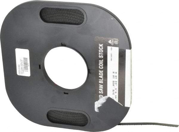 M.K. MORSE - 3/8" x 100' x 0.025" Carbon Steel Band Saw Blade Coil Stock - 18 TPI, Toothed Edge, Raker Set, Flexible Back, Constant Pitch, - Industrial Tool & Supply