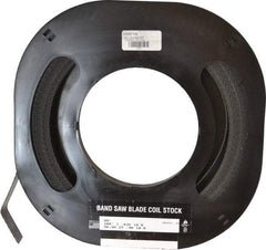 M.K. MORSE - 1" x 100' x 0.035" Carbon Steel Band Saw Blade Coil Stock - 10 TPI, Toothed Edge, Raker Set, Flexible Back, Constant Pitch, - Industrial Tool & Supply