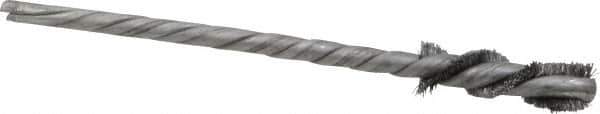 Osborn - 1/4" Diam Helical Steel Tube Brush - 0.005" Filament Diam, 1" Brush Length, 3-1/2" OAL, 1/8" Diam Shank - Industrial Tool & Supply