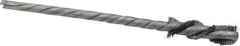 Osborn - 1/4" Diam Helical Steel Tube Brush - 0.005" Filament Diam, 1" Brush Length, 3-1/2" OAL, 1/8" Diam Shank - Industrial Tool & Supply