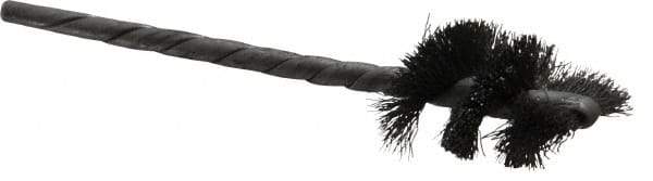 Osborn - 5/8" Diam Helical Steel Tube Brush - 0.005" Filament Diam, 1" Brush Length, 3-1/2" OAL, 1/8" Diam Shank - Industrial Tool & Supply