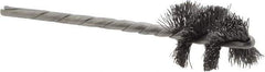 Osborn - 3/4" Diam Helical Steel Tube Brush - 0.008" Filament Diam, 1" Brush Length, 3-1/2" OAL, 1/8" Diam Shank - Industrial Tool & Supply
