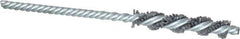 Osborn - 3/8" Diam Helical Nylon Tube Brush - 2" Brush Length, 5" OAL, 0.187" Diam Shank - Industrial Tool & Supply