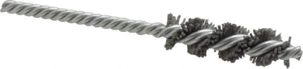 Osborn - 5/8" Diam Helical Nylon Tube Brush - 2" Brush Length, 5" OAL, 0.208" Diam Shank - Industrial Tool & Supply