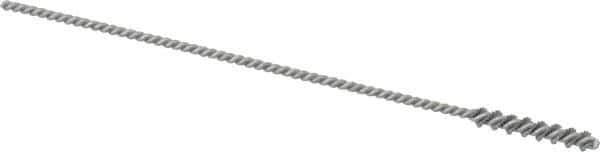 Osborn - 0.165" Diam Helical Nylon Tube Brush - 1" Brush Length, 5" OAL, 0.093" Diam Shank - Industrial Tool & Supply