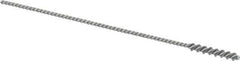 Osborn - 0.165" Diam Helical Nylon Tube Brush - 1" Brush Length, 5" OAL, 0.093" Diam Shank - Industrial Tool & Supply