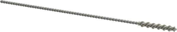Osborn - 0.165" Diam Helical Nylon Tube Brush - 1" Brush Length, 5" OAL, 0.093" Diam Shank - Industrial Tool & Supply