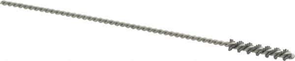 Osborn - 0.19" Diam Helical Nylon Tube Brush - 1" Brush Length, 5" OAL, 0.093" Diam Shank - Industrial Tool & Supply
