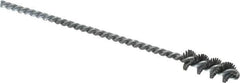 Osborn - 0.385" Diam Helical Nylon Tube Brush - 1" Brush Length, 5" OAL, 0.152" Diam Shank - Industrial Tool & Supply