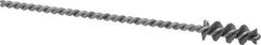 Osborn - 0.385" Diam Helical Nylon Tube Brush - 1" Brush Length, 5" OAL, 0.152" Diam Shank - Industrial Tool & Supply