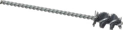 Osborn - 0.64" Diam Helical Nylon Tube Brush - 1" Brush Length, 5" OAL, 0.169" Diam Shank - Industrial Tool & Supply