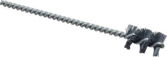 Osborn - 0.64" Diam Helical Nylon Tube Brush - 1" Brush Length, 5" OAL, 0.169" Diam Shank - Industrial Tool & Supply