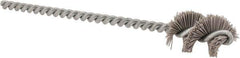 Osborn - 0.64" Diam Helical Nylon Tube Brush - 1" Brush Length, 5" OAL, 0.169" Diam Shank - Industrial Tool & Supply
