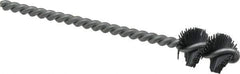Osborn - 0.765" Diam Helical Nylon Tube Brush - 1" Brush Length, 5" OAL, 0.228" Diam Shank - Industrial Tool & Supply