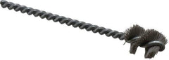 Osborn - 0.765" Diam Helical Nylon Tube Brush - 1" Brush Length, 5" OAL, 0.228" Diam Shank - Industrial Tool & Supply