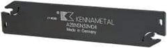 Kennametal - 1.2598" Blade Height, 0.1339" Blade Width, 5.9055" OAL, Neutral Cut, Double End Indexable Cut-Off Blade - 50mm Max Depth of Cut, A2BNSN Blade, A2 Cut-Off Series - Industrial Tool & Supply