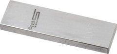 SPI - 0.1001" Rectangular Steel Gage Block - Accuracy Grade 0, Includes NIST Traceability Certification - Industrial Tool & Supply