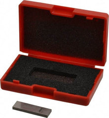 SPI - 0.1002" Rectangular Steel Gage Block - Accuracy Grade 0, Includes NIST Traceability Certification - Industrial Tool & Supply