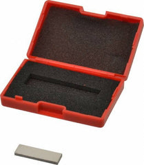 SPI - 0.1003" Rectangular Steel Gage Block - Accuracy Grade 0, Includes NIST Traceability Certification - Industrial Tool & Supply