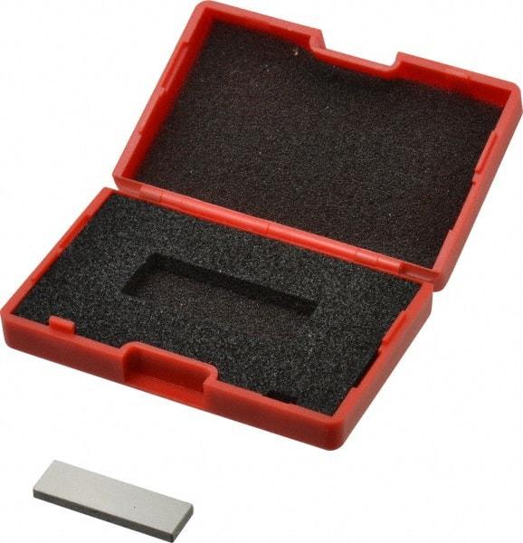 SPI - 0.1007" Rectangular Steel Gage Block - Accuracy Grade 0, Includes NIST Traceability Certification - Industrial Tool & Supply