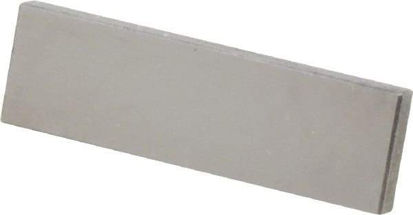 SPI - 0.101" Rectangular Steel Gage Block - Accuracy Grade 0, Includes NIST Traceability Certification - Industrial Tool & Supply