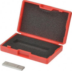 SPI - 0.103" Rectangular Steel Gage Block - Accuracy Grade 0, Includes NIST Traceability Certification - Industrial Tool & Supply