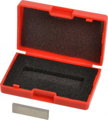 SPI - 0.104" Rectangular Steel Gage Block - Accuracy Grade 0, Includes NIST Traceability Certification - Industrial Tool & Supply