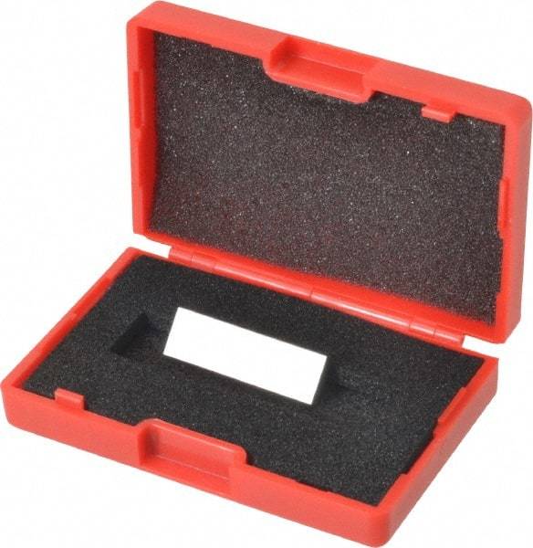 SPI - 0.105" Rectangular Steel Gage Block - Accuracy Grade 0, Includes NIST Traceability Certification - Industrial Tool & Supply