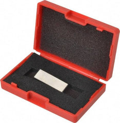SPI - 0.106" Rectangular Steel Gage Block - Accuracy Grade 0, Includes NIST Traceability Certification - Industrial Tool & Supply