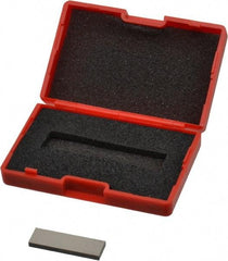 SPI - 0.107" Rectangular Steel Gage Block - Accuracy Grade 0, Includes NIST Traceability Certification - Industrial Tool & Supply