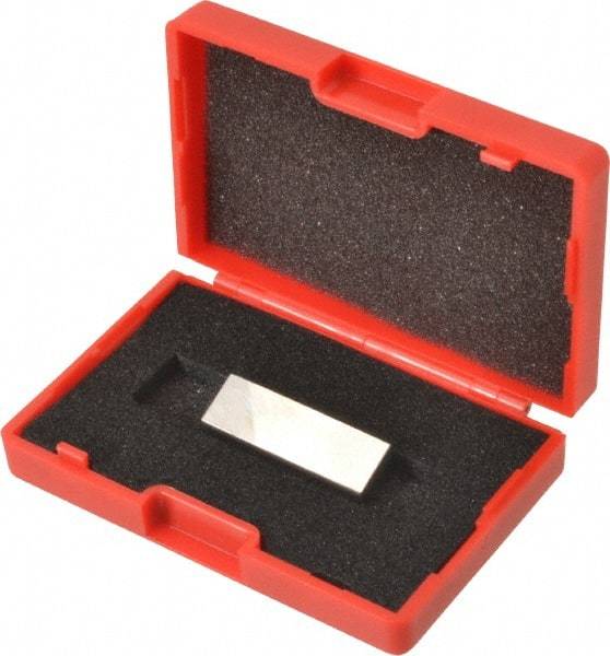 SPI - 0.116" Rectangular Steel Gage Block - Accuracy Grade 0, Includes NIST Traceability Certification - Industrial Tool & Supply