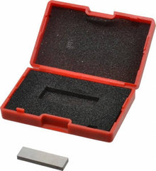 SPI - 0.119" Rectangular Steel Gage Block - Accuracy Grade 0, Includes NIST Traceability Certification - Industrial Tool & Supply
