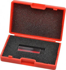 SPI - 0.13" Rectangular Steel Gage Block - Accuracy Grade 0, Includes NIST Traceability Certification - Industrial Tool & Supply