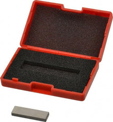 SPI - 0.136" Rectangular Steel Gage Block - Accuracy Grade 0, Includes NIST Traceability Certification - Industrial Tool & Supply