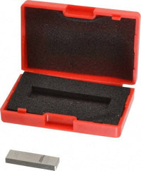 SPI - 0.142" Rectangular Steel Gage Block - Accuracy Grade 0, Includes NIST Traceability Certification - Industrial Tool & Supply