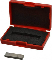 SPI - 0.144" Rectangular Steel Gage Block - Accuracy Grade 0, Includes NIST Traceability Certification - Industrial Tool & Supply