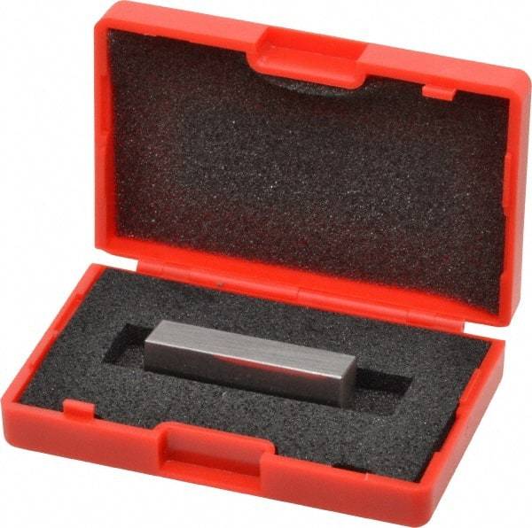 SPI - 0.35" Rectangular Steel Gage Block - Accuracy Grade 0, Includes NIST Traceability Certification - Industrial Tool & Supply