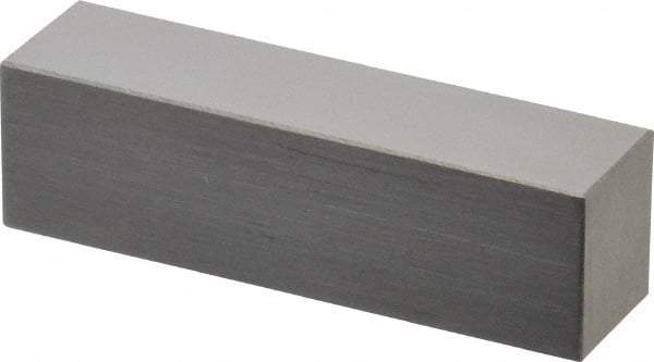 SPI - 0.4" Rectangular Steel Gage Block - Accuracy Grade 0, Includes NIST Traceability Certification - Industrial Tool & Supply